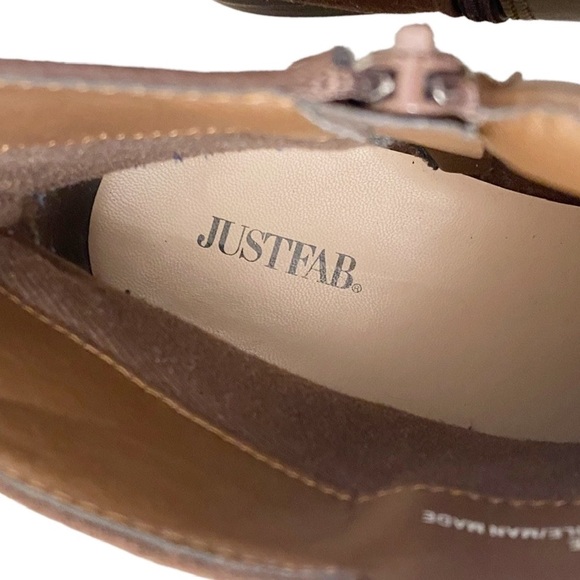 JustFab Austin Flat Ankle Booties - Picture 8 of 9